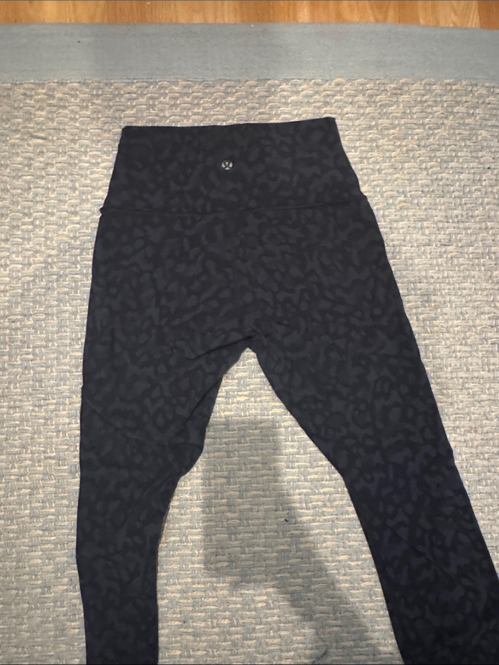 lululemon athletica Black Subtle Animal Print Leggings